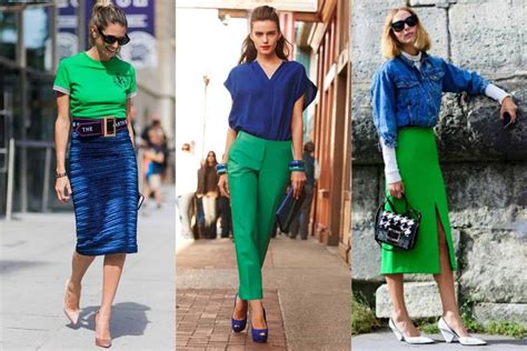 what colours go with blue clothes